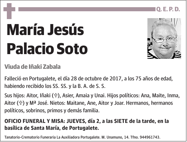 María Jesús Palacio Soto