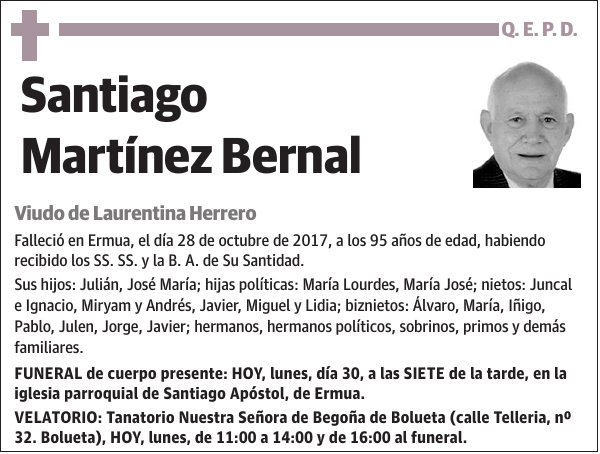 Santiago Martínez Bernal