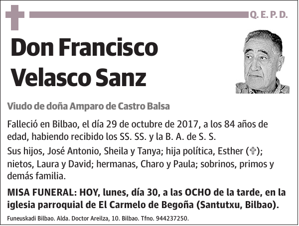 Francisco Velasco Sanz