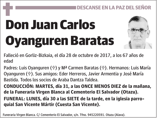 Juan Carlos Oyanguren Baratas