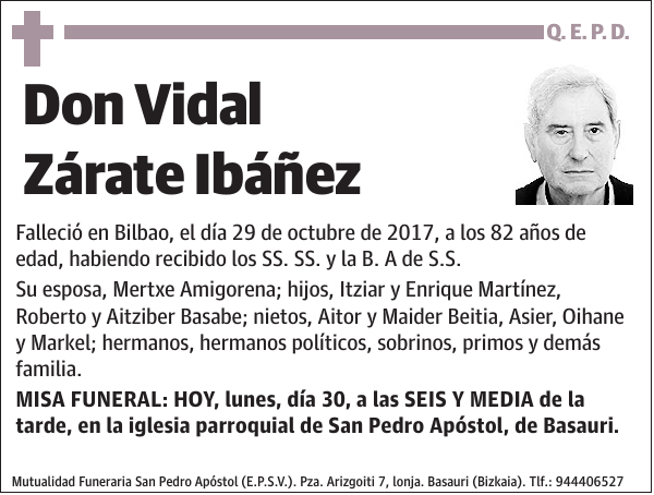 Vidal Zárate Ibáñez