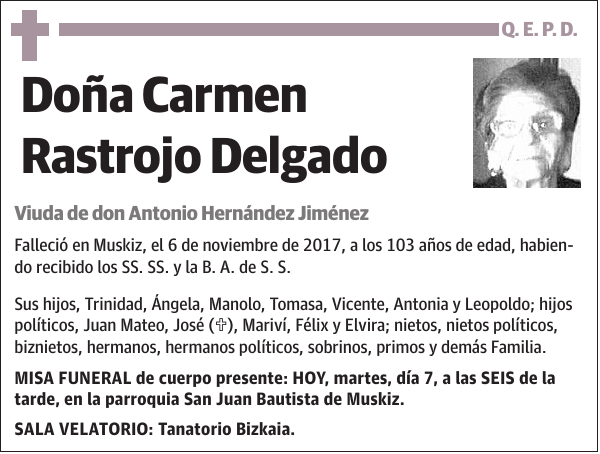 Carmen Rastrojo Delgado