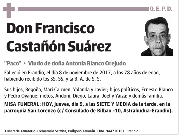 Francisco Castañón Suárez