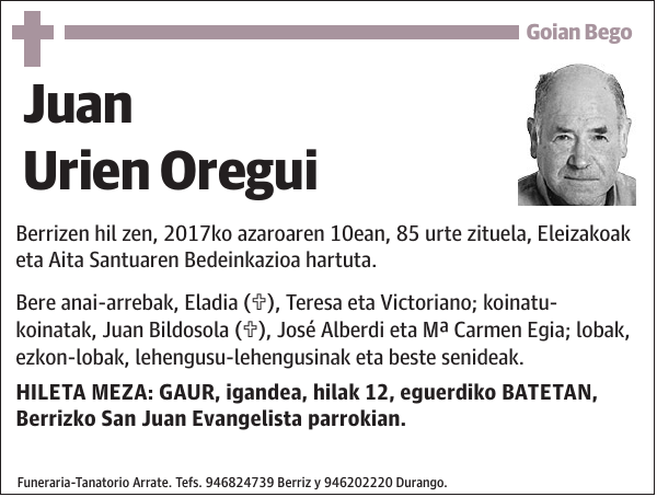 Juan Urien Oregui Berrizen