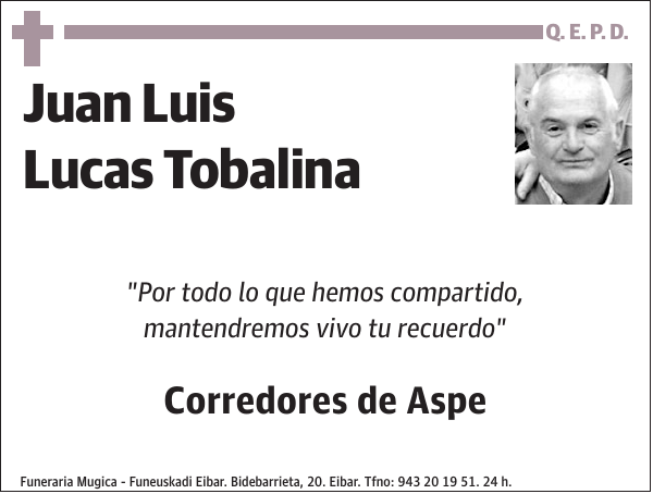 Juan Luis Lucas Tobalina