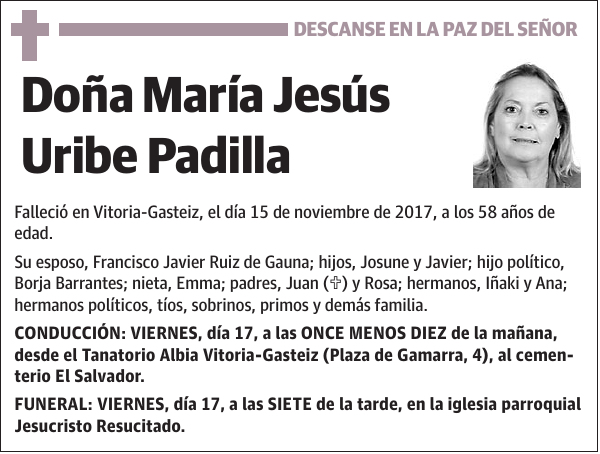 María Jesús Uribe Padilla