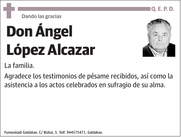 Ángel López Alcazar