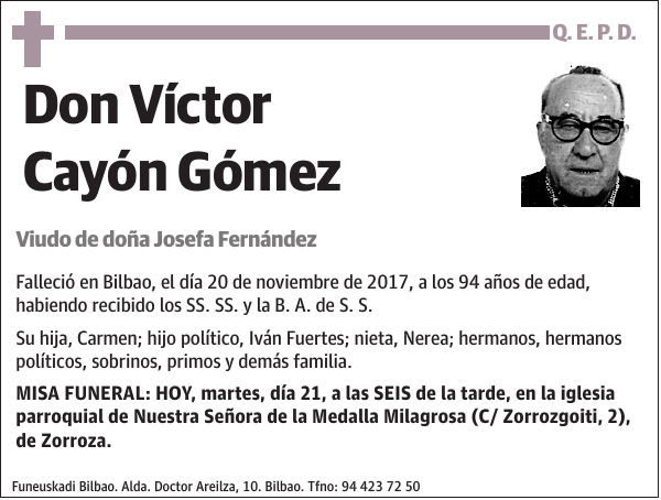 Víctor Cayón Gómez