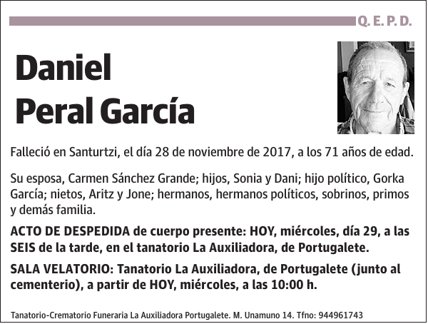 Daniel Peral García