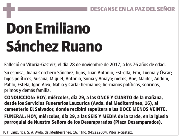 Emiliano Sánchez Ruano