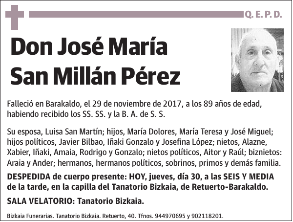 José María San Millán Pérez