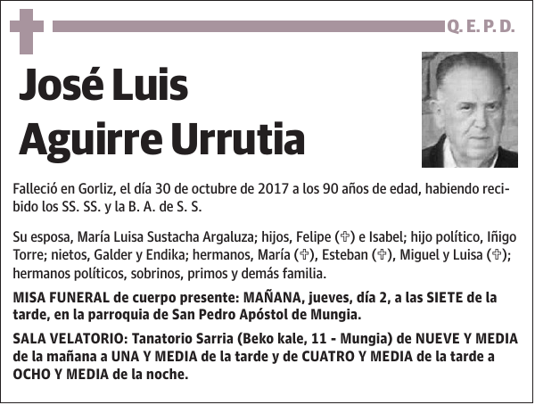 José Luis Aguirre Urrutia