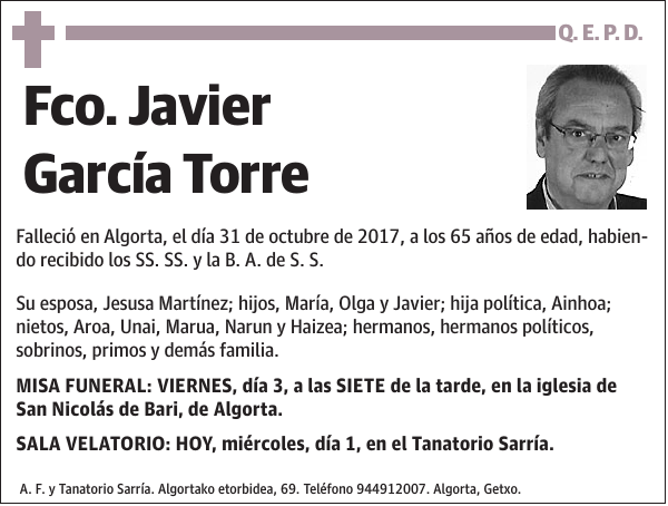 Fco. Javier García Torre