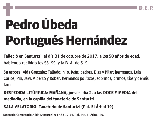 Pedro Úbeda Portugués Hernández