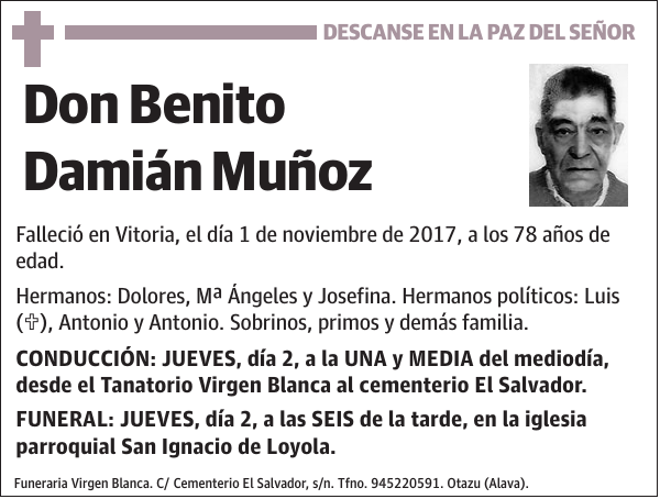 Benito Damián Muñoz