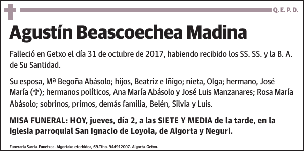 Agustín Beascoechea Madina