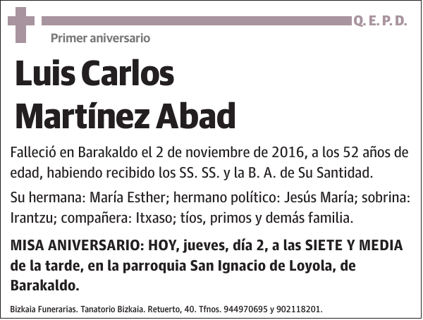 Luis Carlos Martínez Abad