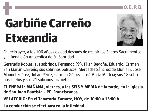 Garbiñe Carreño Etxeandia