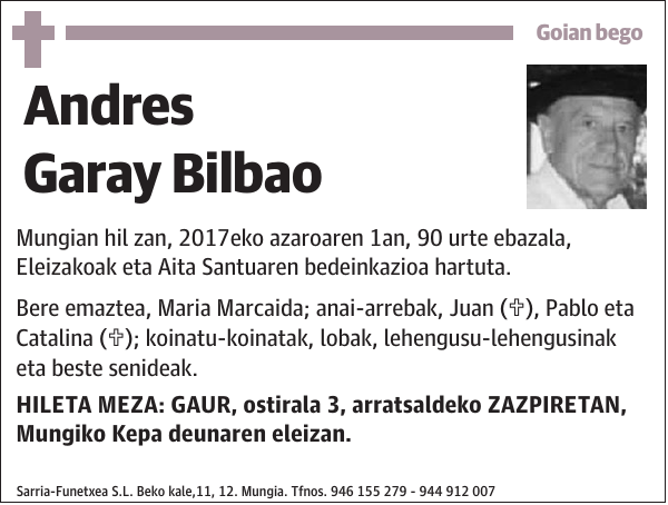 Andres Garay Bilbao