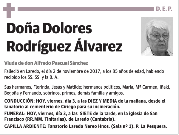 Dolores Rodríguez Álvarez