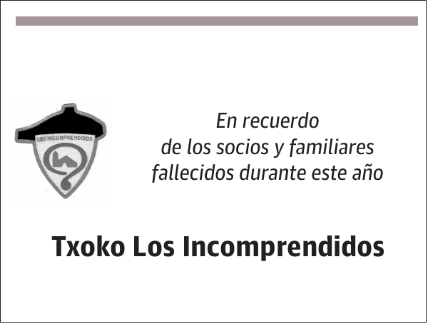 Txoko Los Incomprendidos