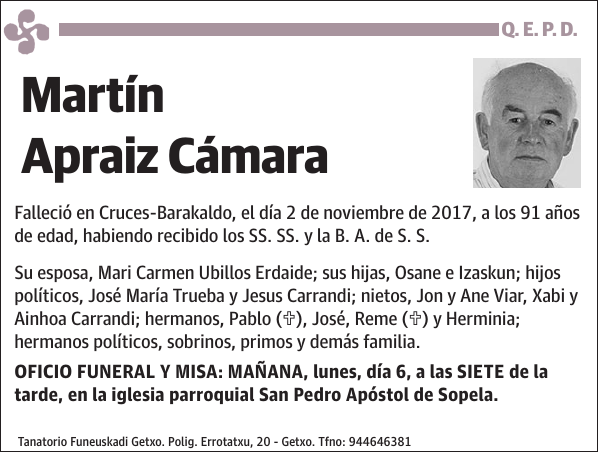 Martín Apraiz Cámara