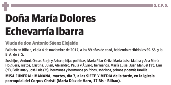 María Dolores Echevarría Ibarra