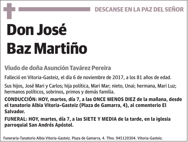 José Baz Martiño