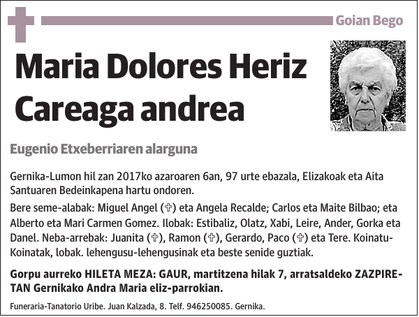 Maria Dolores Heriz Careaga