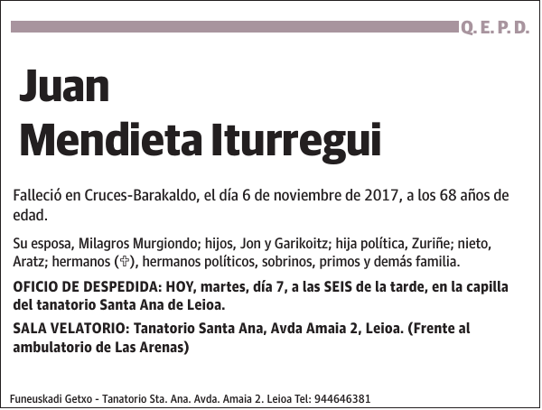 Juan Mendieta Iturregui