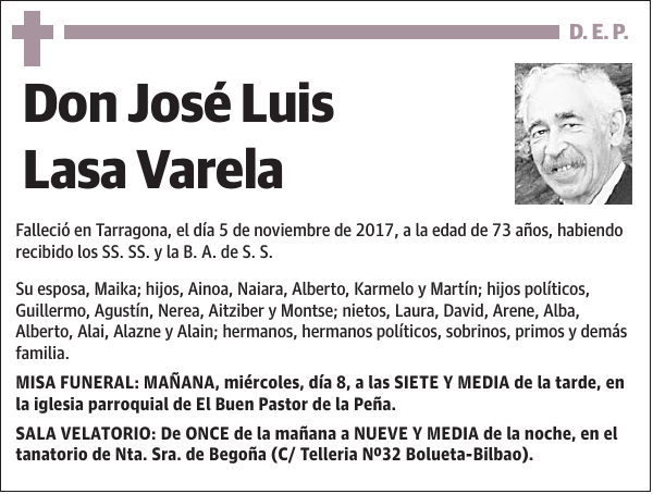 José Luis Lasa Varela