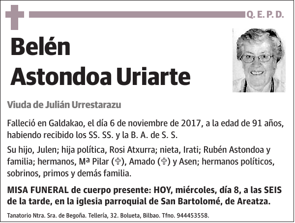 Belén Astondoa Uriarte