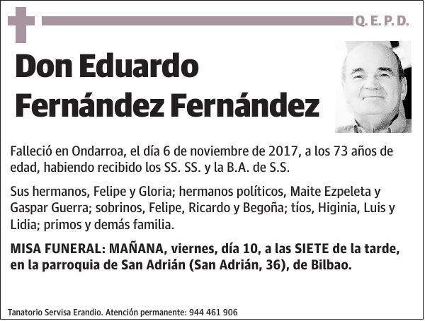 Eduardo Fernández Fernández