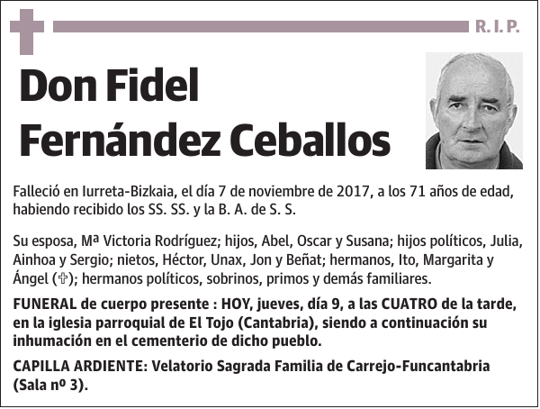 Fidel Fernández Ceballos