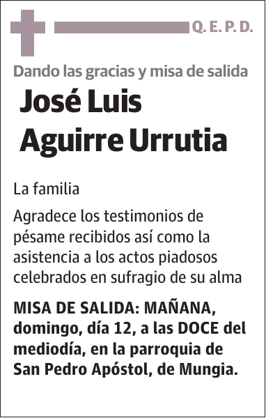 José Luis Aguirre Urrutia