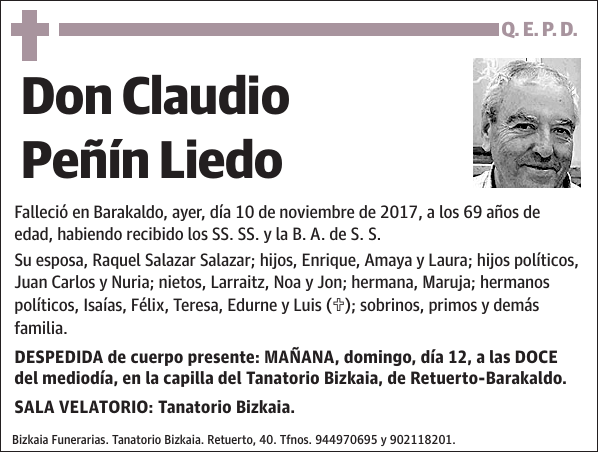 Claudio Peñín Liedo