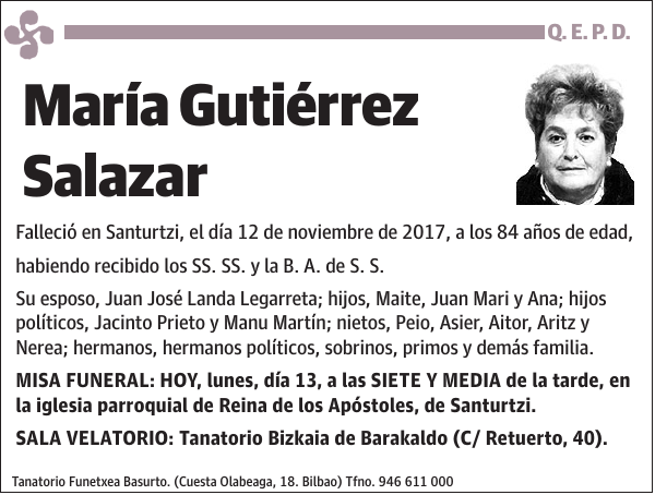 María Gutiérrez Salazar