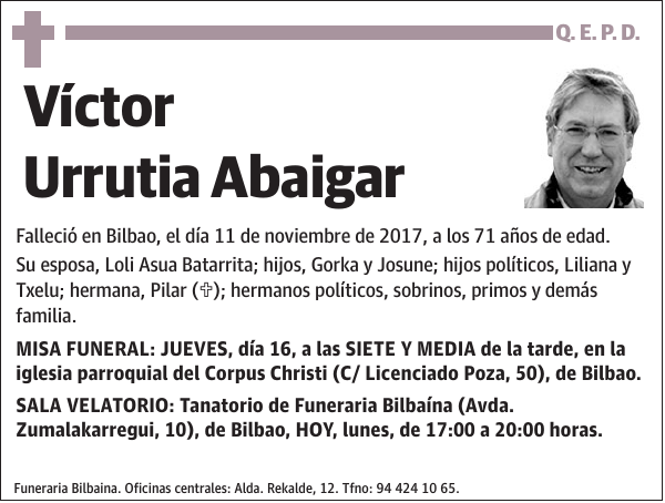 Víctor Urrutia Abaigar