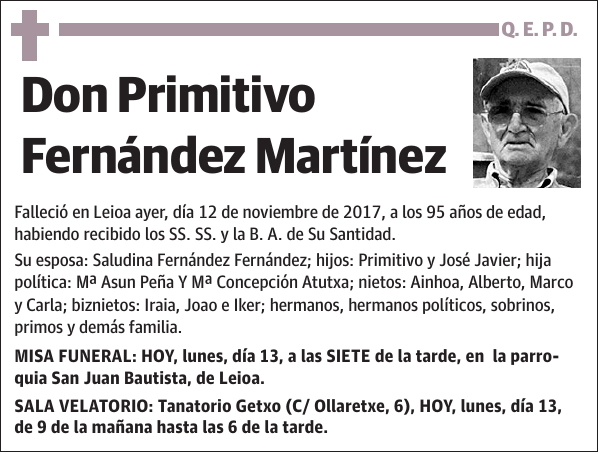 Primitivo Fernández Martínez