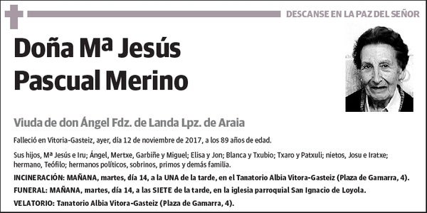 Mª Jesús Pascual Merino