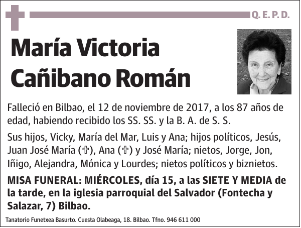 María Victoria Cañibano Román