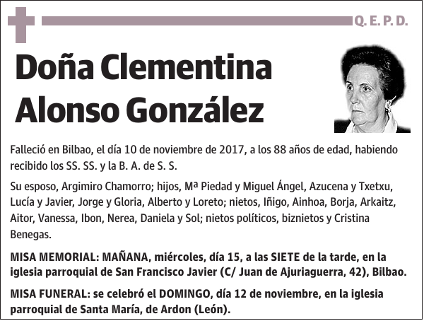 Clementina Alonso González