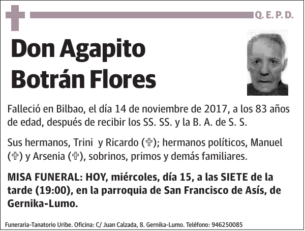 Agapito Botrán Flores