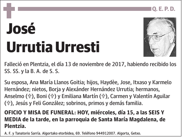 José Urrutia Urresti