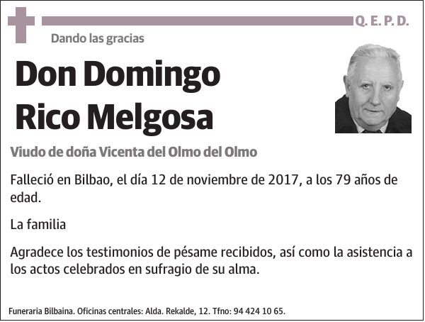 Domingo Rico Melgosa