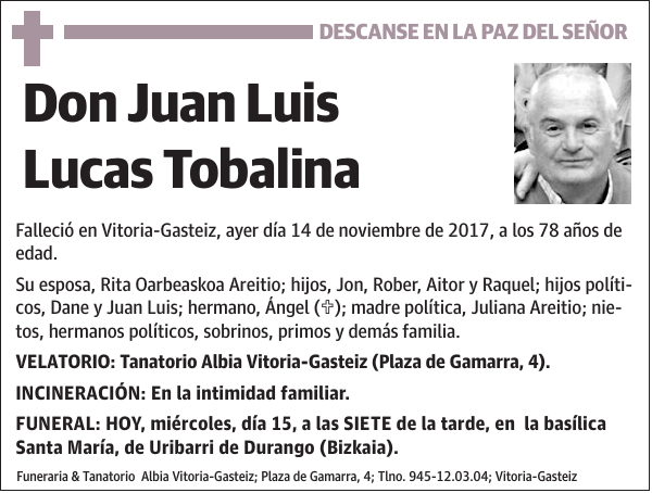 Juan Luis Lucas Tobalina