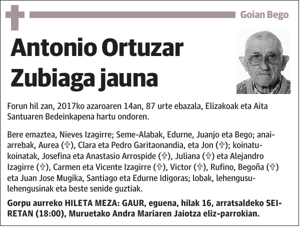 Antonio Ortuzar Zubiaga