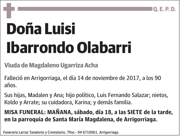 Luisi Ibarrondo Olabarri