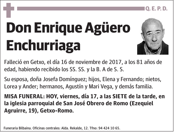 Enrique Agüero Enchurriaga