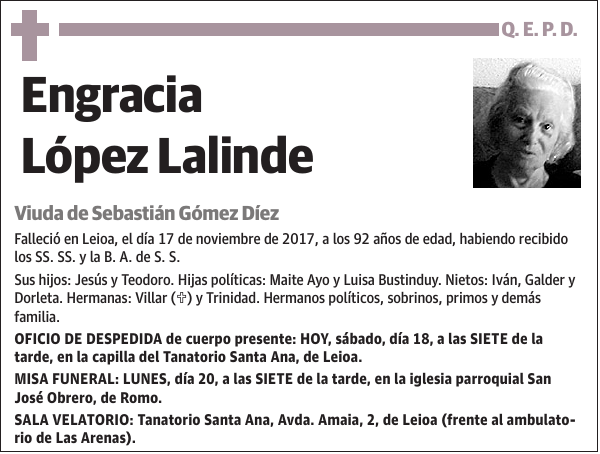 Engracia López Lalinde